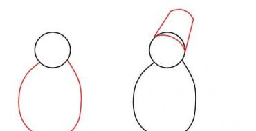 Как нарисовать снеговика карандашом легко и красиво
